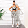 Floral Pattern Sports Bra & Leggings Set