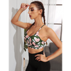 Floral Print Sports Bra