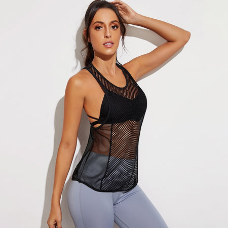 Transparent Mesh Top