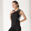 Hollow-Out Mesh Tank Top